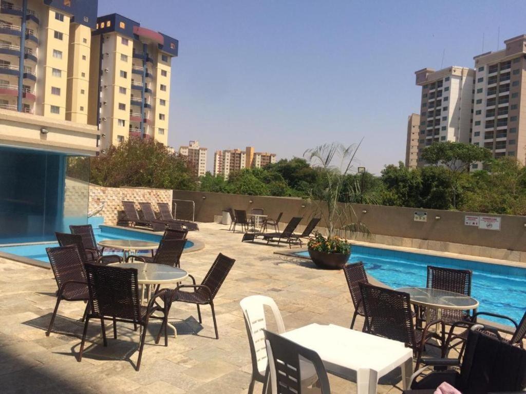 Flat 111 Mont Blanc Caldas Novas Leia Atentamente O Anuncio Exterior photo